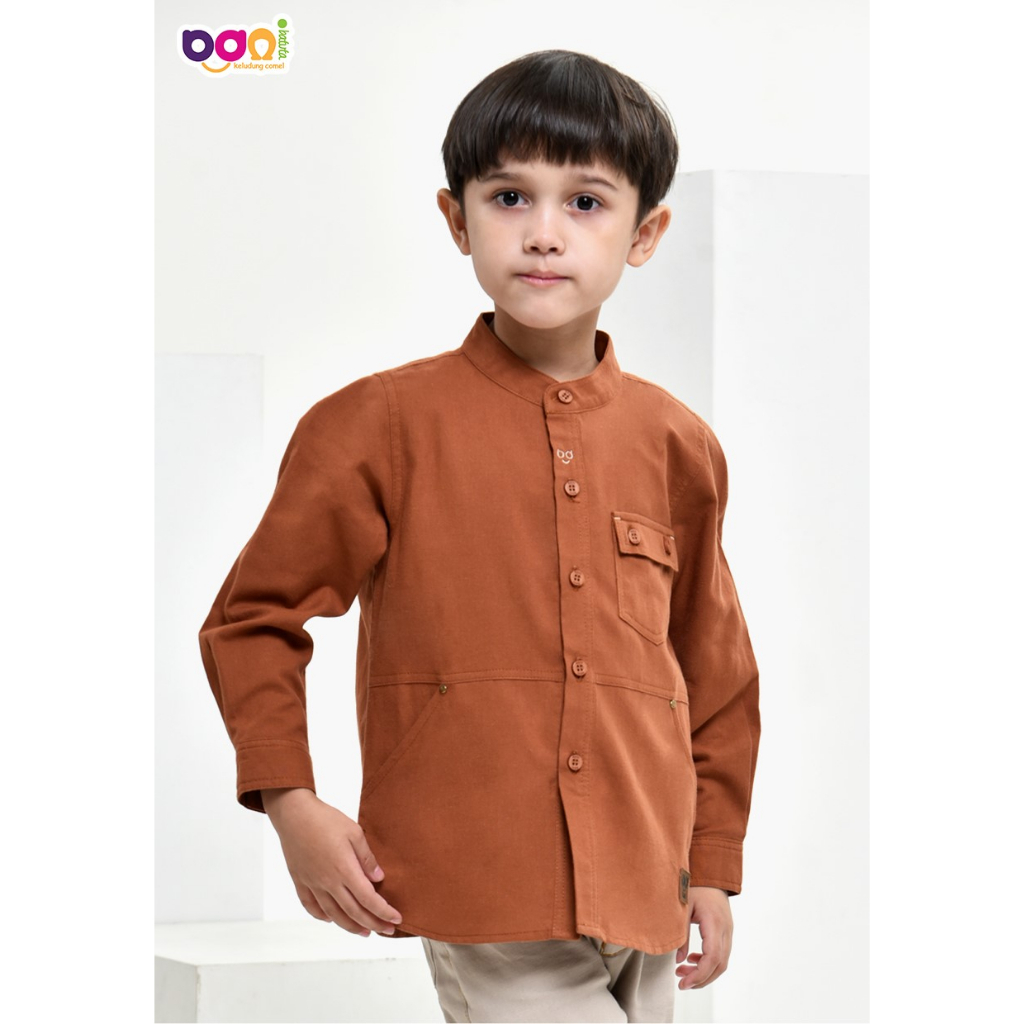 KEMKID GHALIB MST/KEMEJA KOKO ANAK RABBANI/BAJU KOKO ANAK RABBANI/PAKAIAN MUSLIM ANAK
