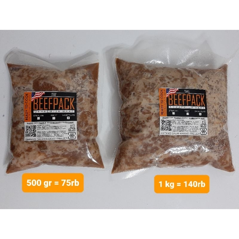 

Shortplate premium berbumbu 500gr