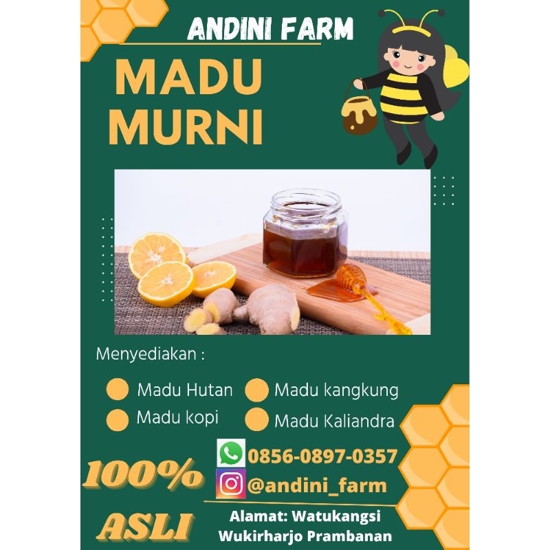 

madu murni 250ml