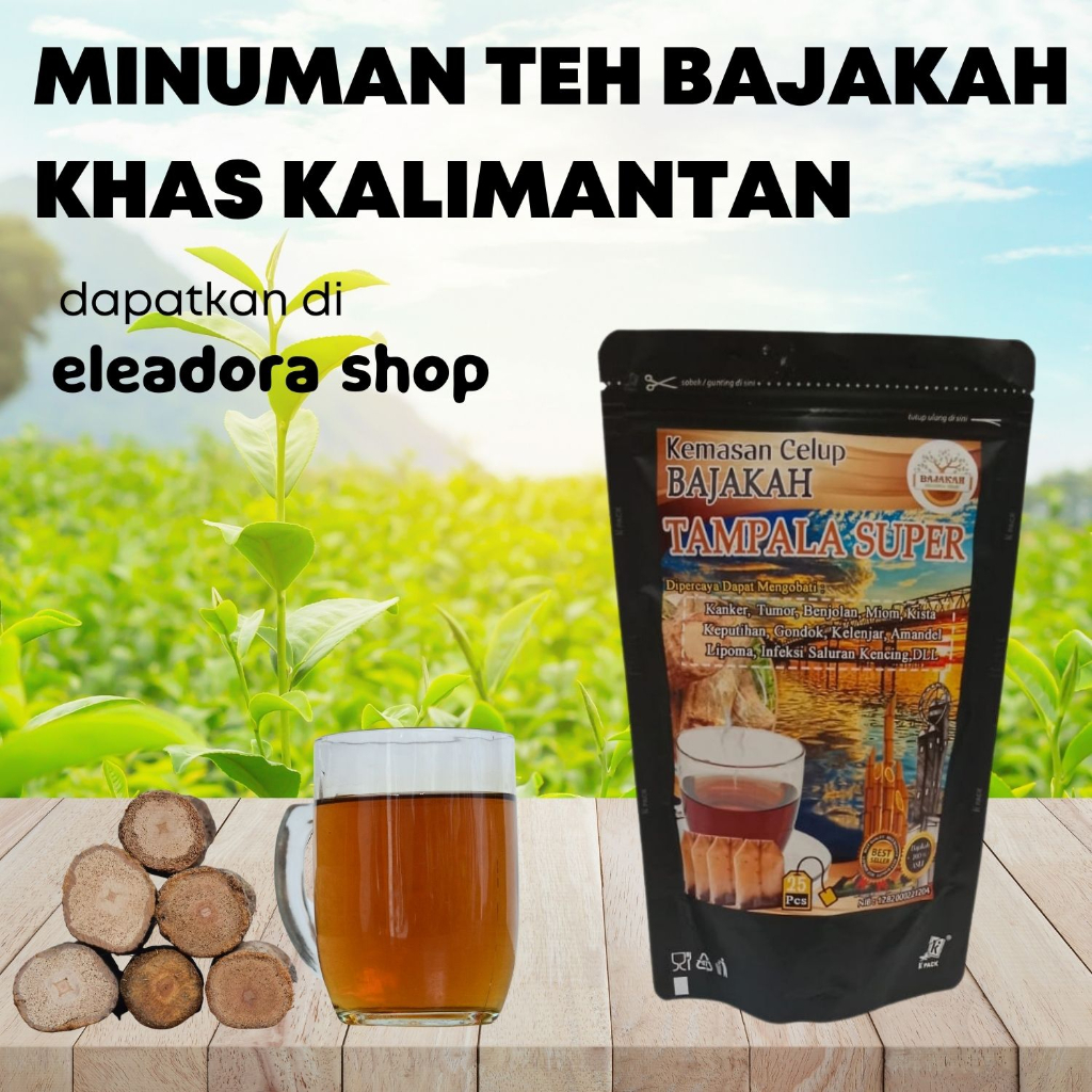 

Kemasan Celup Bajakah Tampala Super - Bajakah Keluarga Sehat