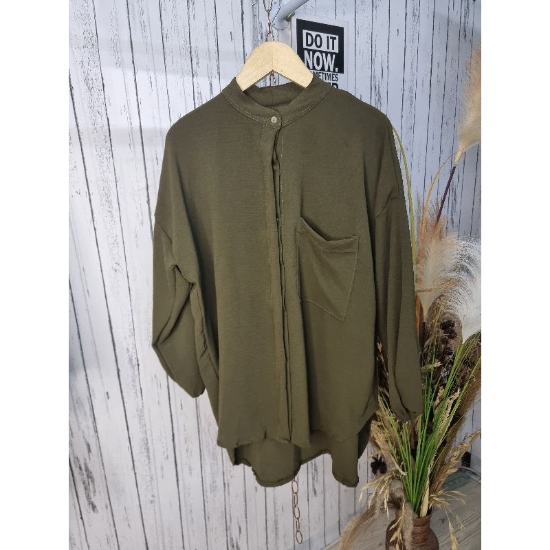 Camelia Crincle Blouse Crincle | Atasan Wanita Terbaru
