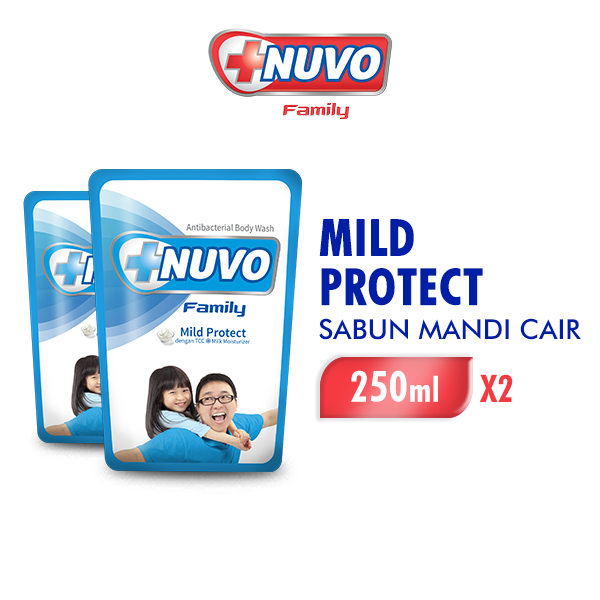 Nuvo Family Mild Protect Pouch 2 x 250 mL