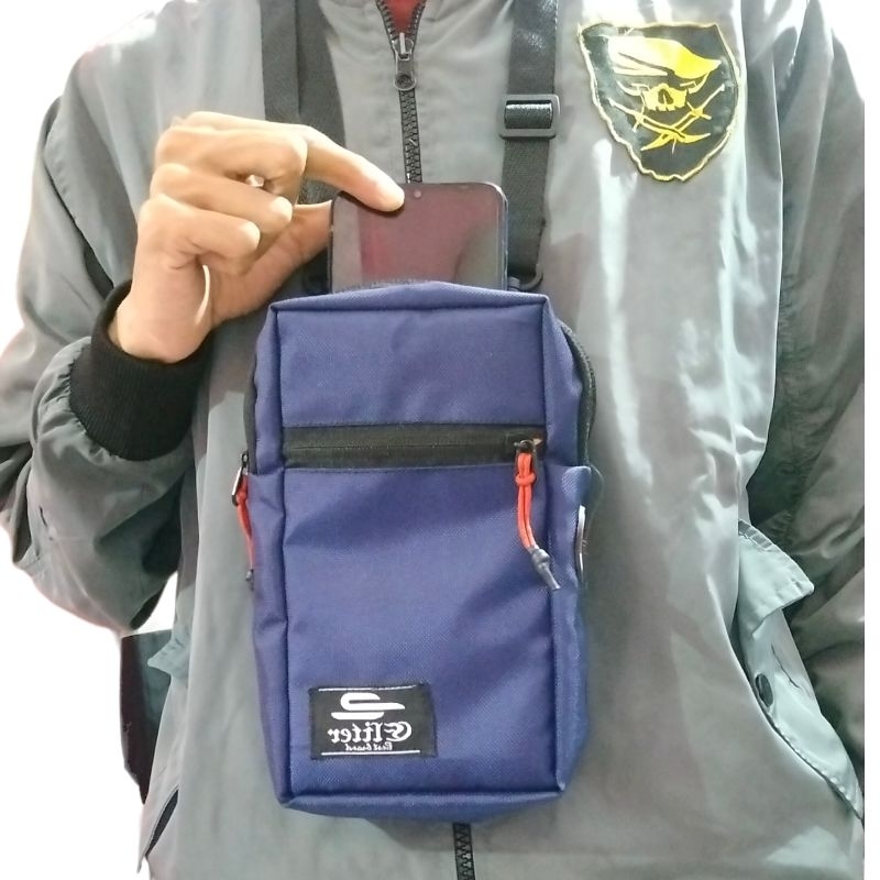 TAS HANDPHONE PRIA CONDURA SLINGBAG HP