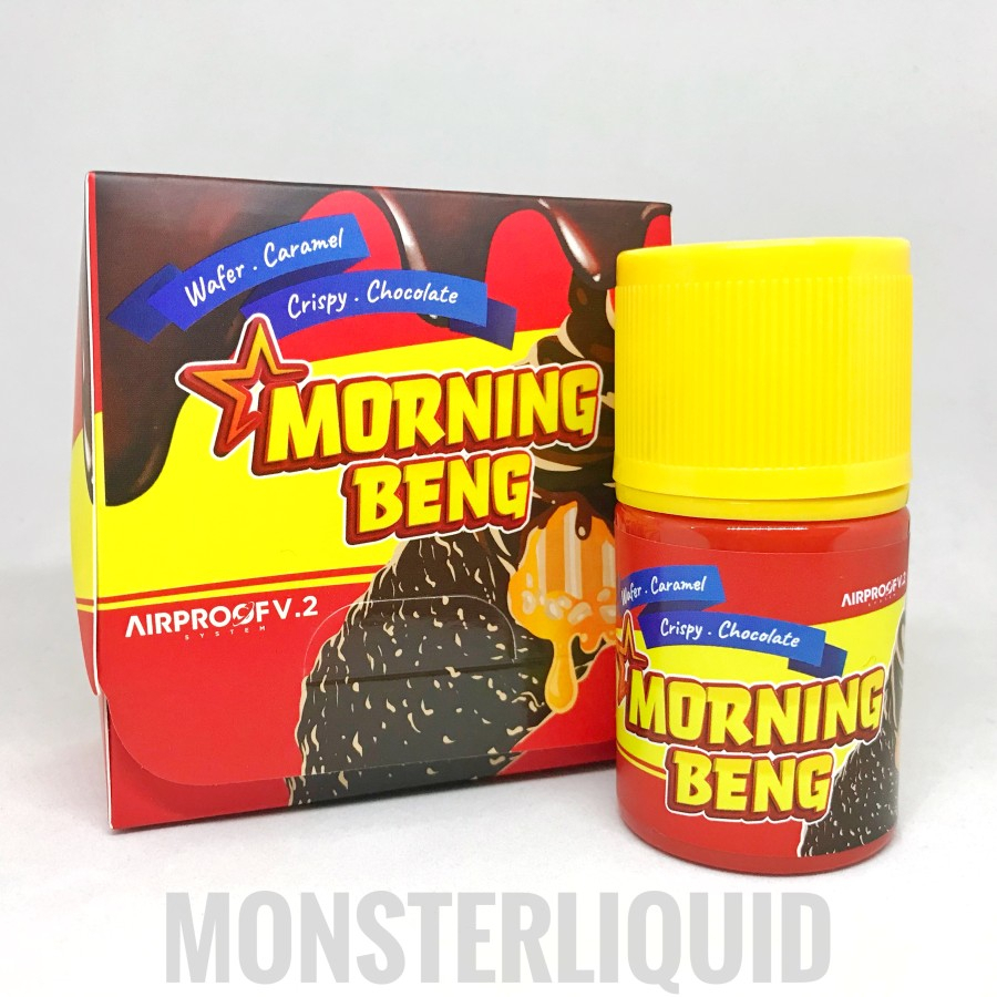 MORNING BENG WAFER CARAMEL CRISPY CHOCOLATE BY MSI 3MG 60ML