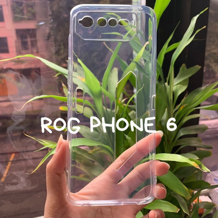 ASUS ROG PHONE 2 ROG PHONE 3 ROG PHONE 5 ROG PHONE 6 CASE SOFTCASE BENING HD CLEAR TRANSPARAN SILIKON KARET CASING COVER