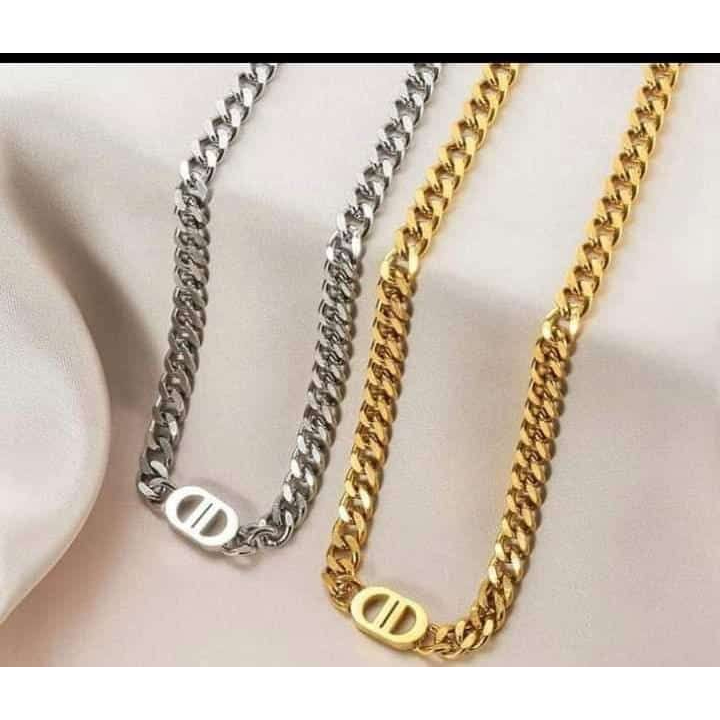 Set Perhiasan Titanium Kalung Dan Gelang S01