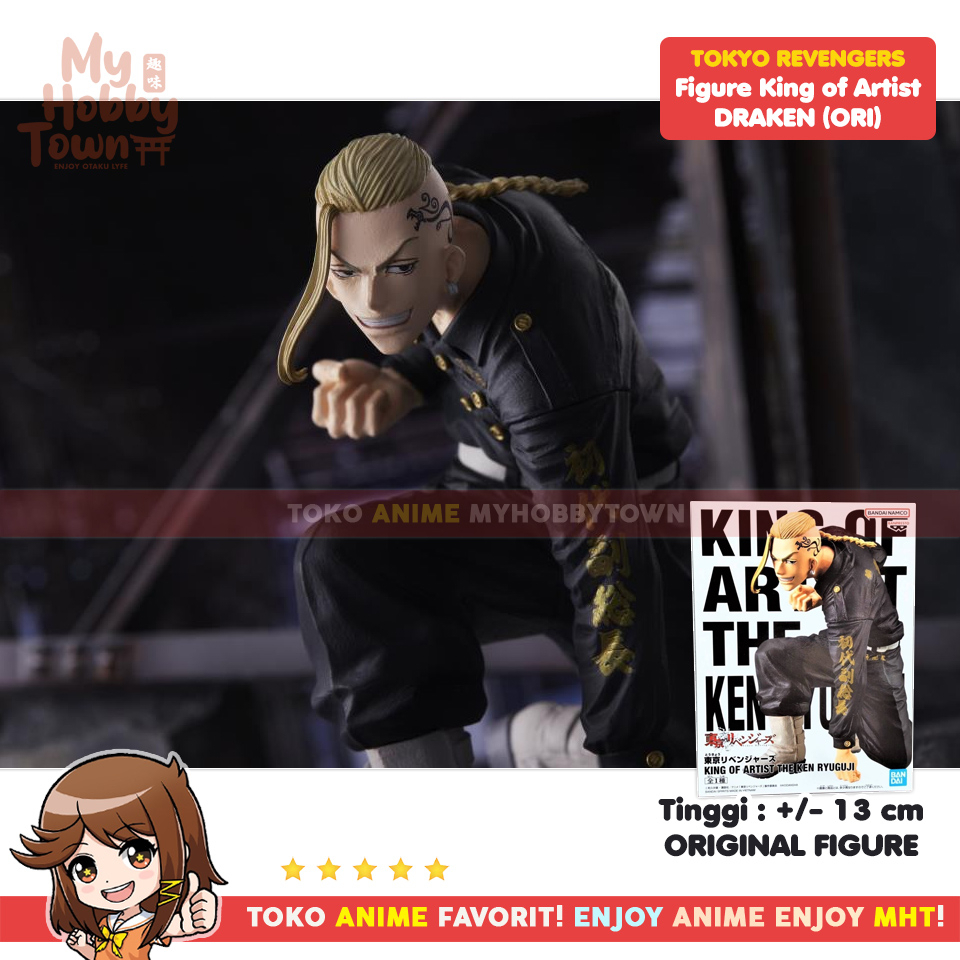 Figure Anime Original Tokyo Revengers Draken Ken Ryuguji King Of Artist KOA