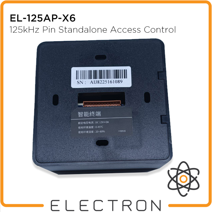 EL-125AP-X6 Fingerprint RFID 125kHz Pin Standalone Access Control Door