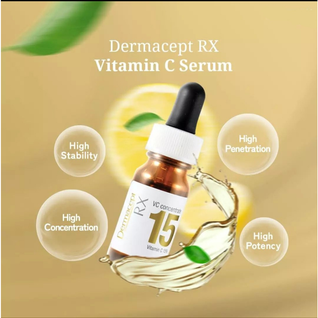 ROHTO DERMACEPT RX VITAMIN C 15% CONCENTRATE SERUM