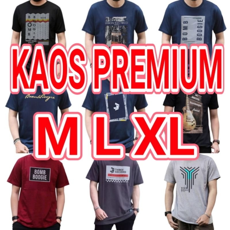 Kaos Distro Pria Original Premium