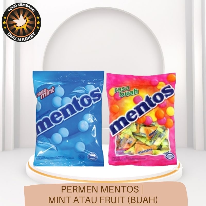 

PERMEN MENTOS MINT DAN FRUIT (BUAH) ISI -+50 | PERMEN MENTOS MURAH