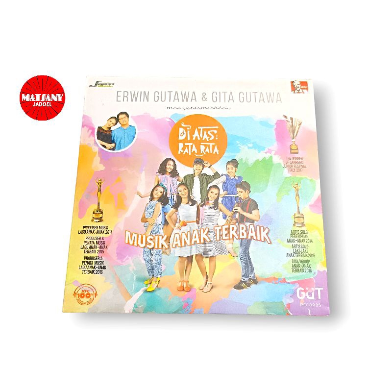 CD KFC ERWIN GUTAWA GITA GUTAWA DI ATAS RATA RATA ORIGINAL PRELOVED