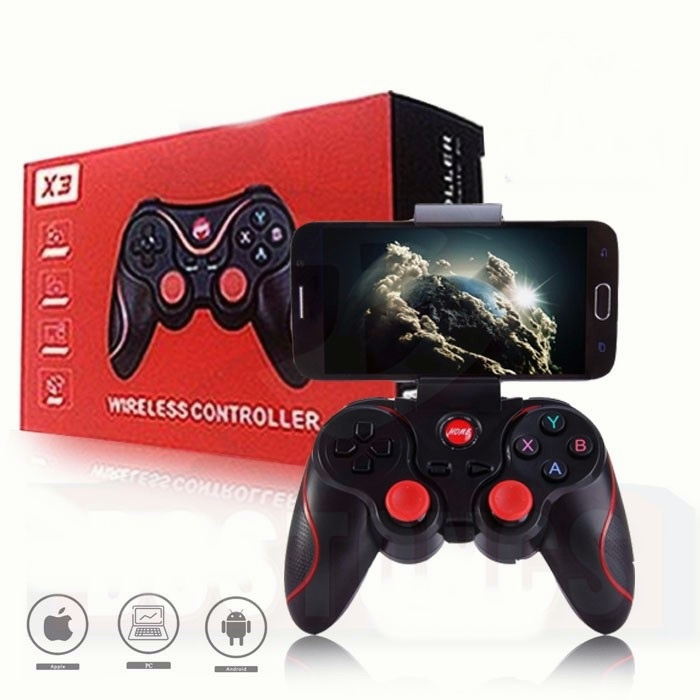 WTW11 Gamepad X3 Bluetooth Wireless/ X3 Gamepad Wireless Smart TV Android Mobile/ Gamepade Gaming Bluetooth X3/ Joystick X3 Android