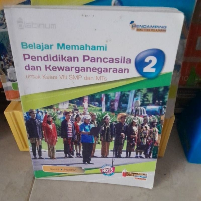 BUKU PPKN SMP KELAS VIII/8( HOTS ])PENERBIT PLATINUM
