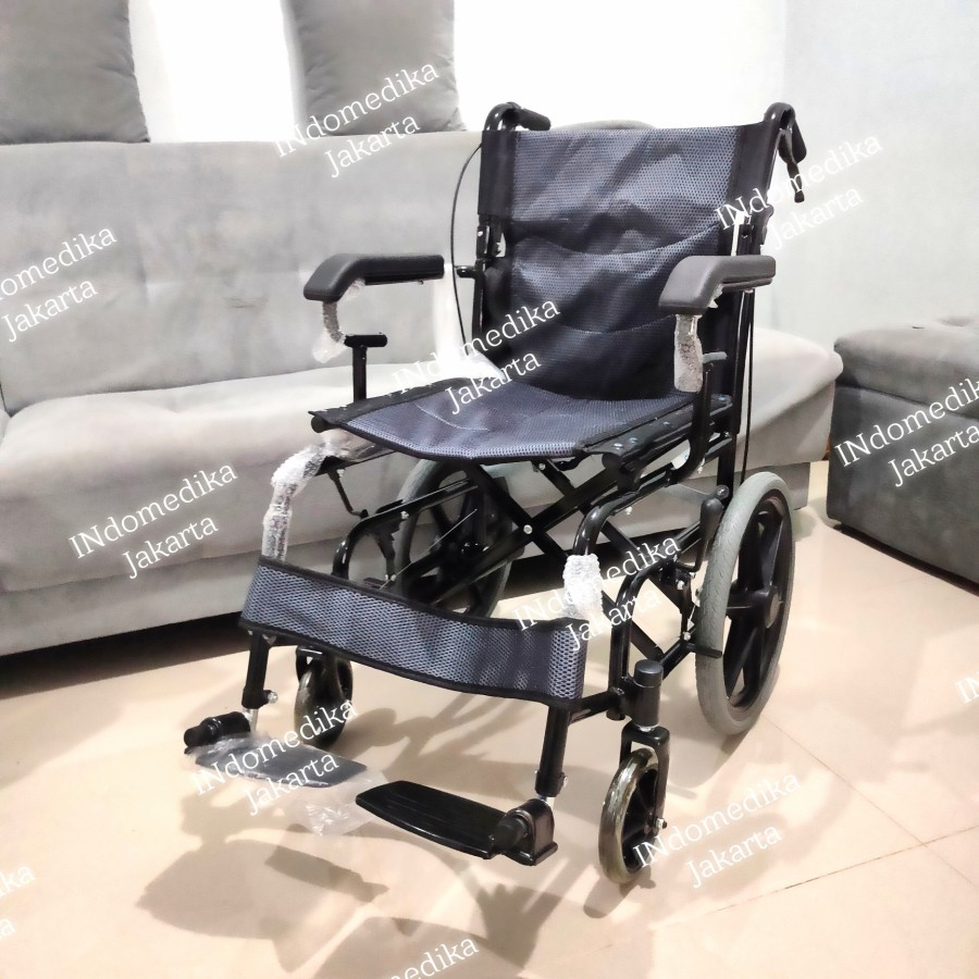 KURSI RODA TRAVEL Comfy KY 871 LB BISA DI LIPAT/ KORSI RODA TRAVELING Merah