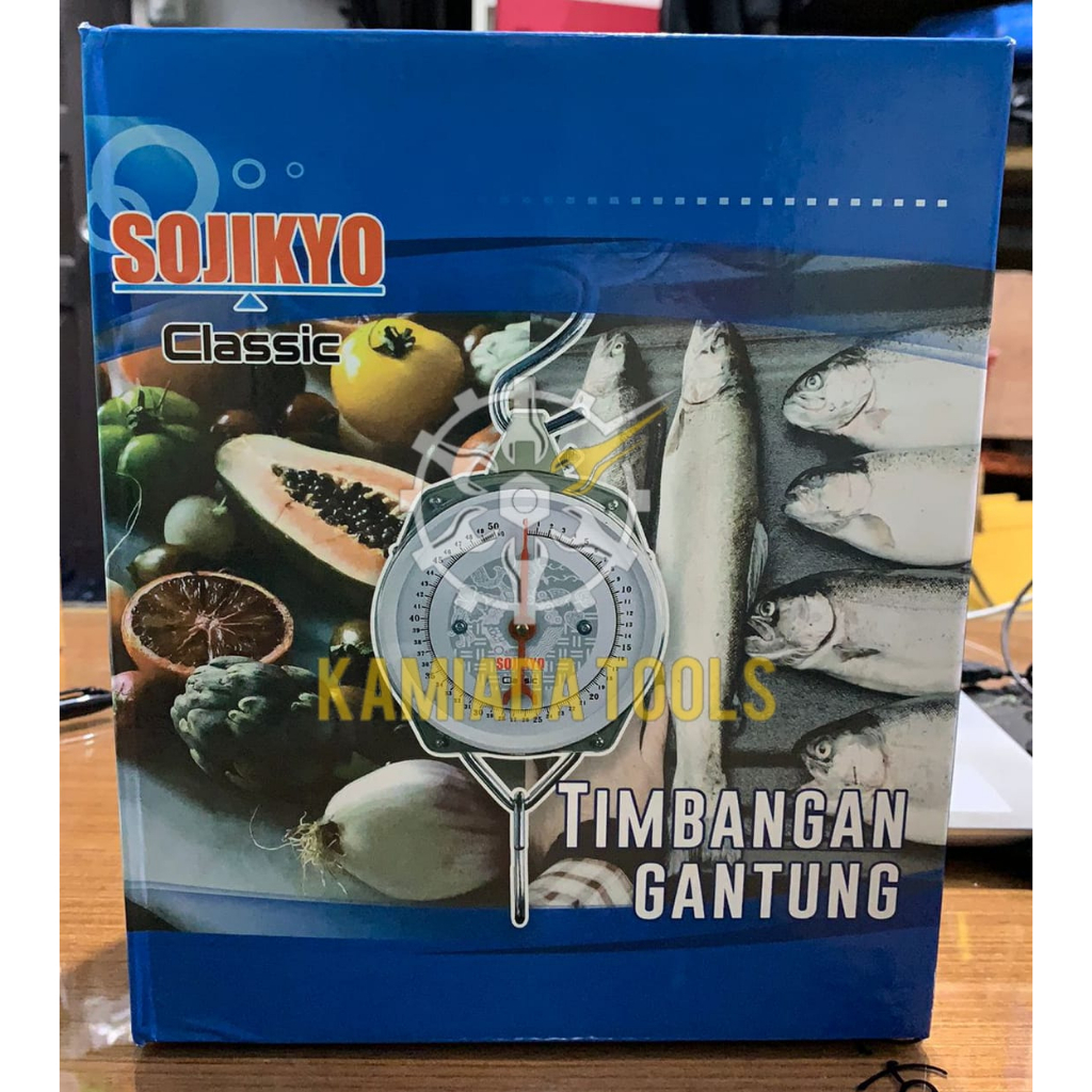 Timbangan Gantung Jarum 25kg/Timbangan Analog 25kg/Timbangan 25kg Model Gantung