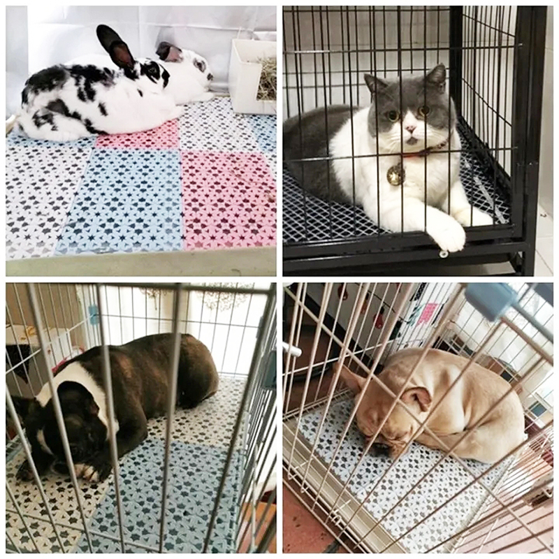 Alas Kandang Kucing Anjing Kelinci Anti Slip Scratching Pads Karpet Kamar Mandi Anti Licin Bantalan Goresan