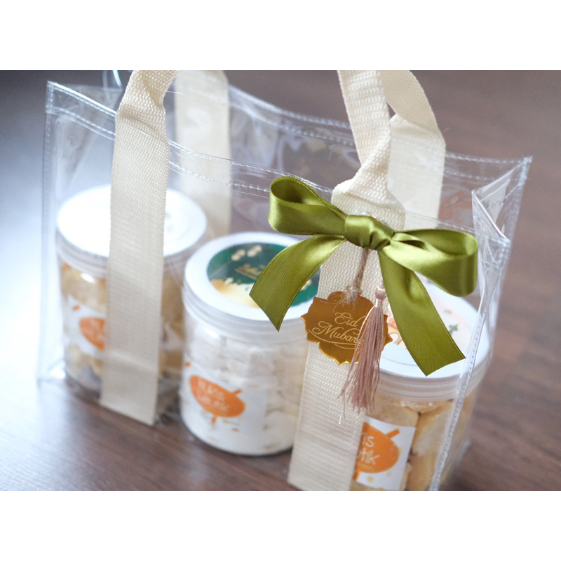 

Hampers Lebaran Isi 3 Kue Kering / Parcel Lebaran / Parcel Idul Fitri