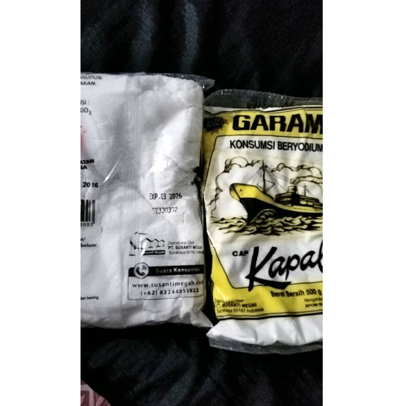 

Garam Cap Kapal 500gram