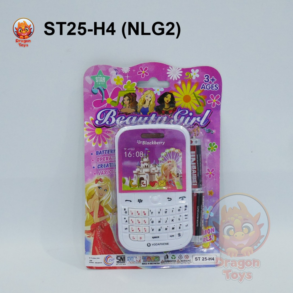 MAINAN HP BLACKBERRY - MAINAN HP BATERAI - MAINAN ANAK MATARAM