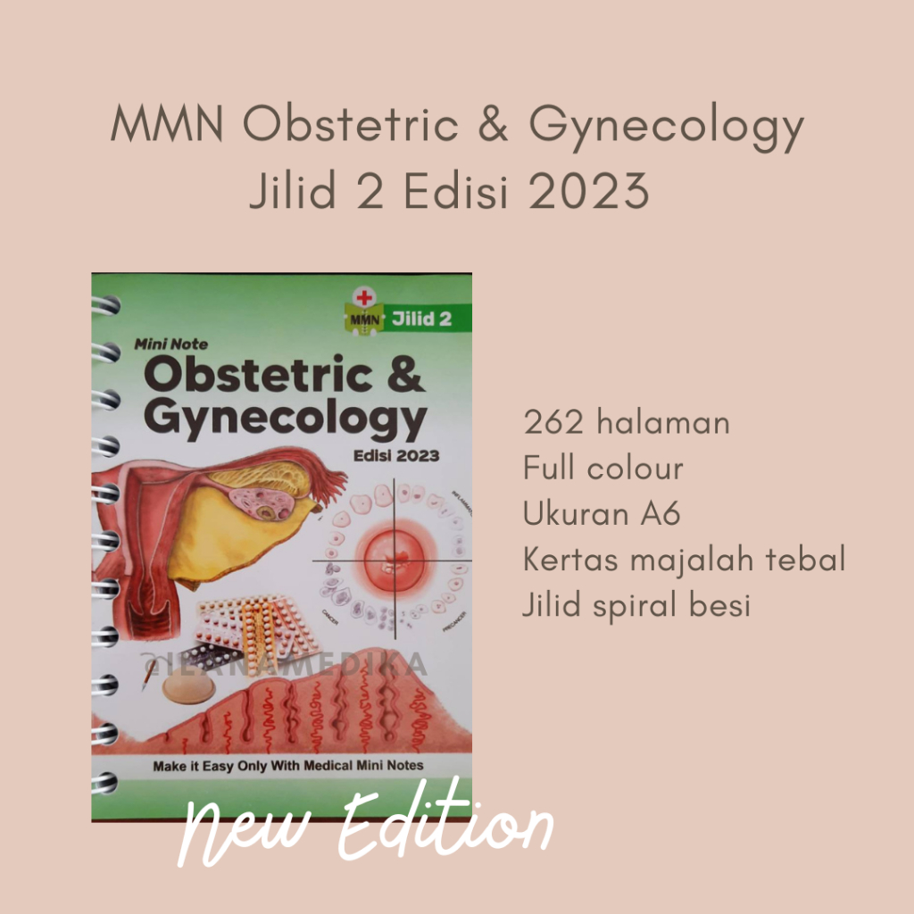 Medical Mini Notes Obgyn Jilid 2 MMN Ginekologi obgyn Buku Saku Kedokteran MMN Obgyn Jilid 2