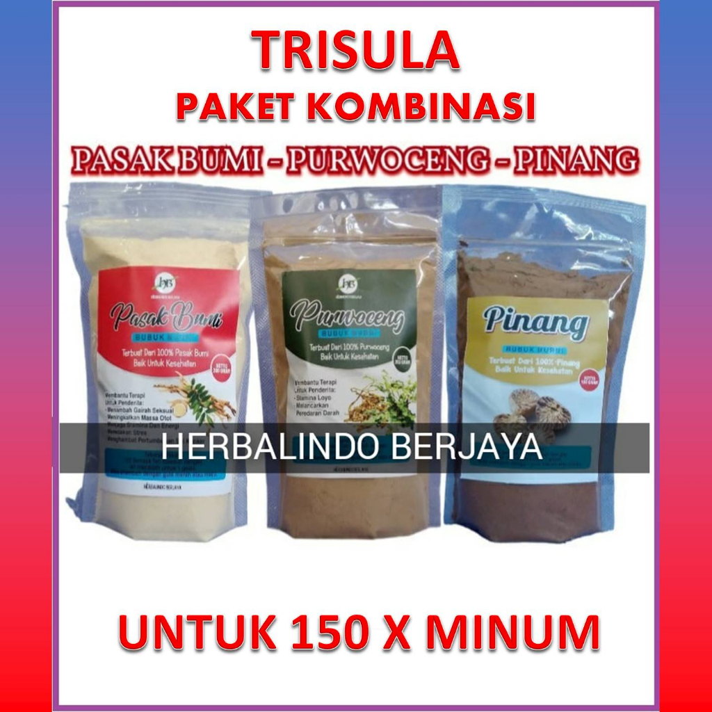 

PURWOCENG PASAKBUMI PINANG PAKET TRISULA ( BISA UNTUK 150 X MINUM )