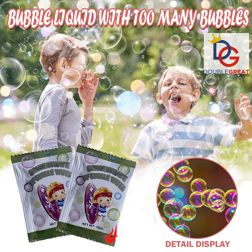 DOUBLE GREAT   ORIGINAL PABRIK CONCENTRATE OF BUBBLE WATER REFILL EKSTRAK AIR BUBBLE LIQUID 10ML