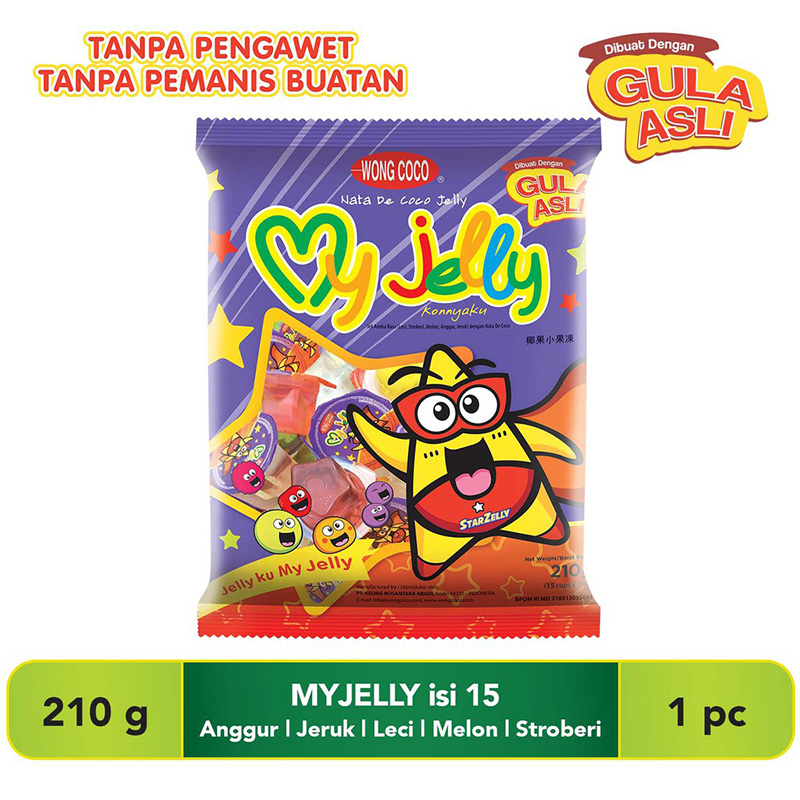 

WONG COCO My Jelly Assorted 15 x 14 g