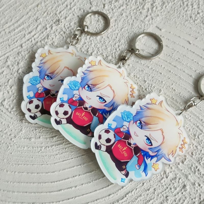 BLUE LOCK Keychain Kaiser