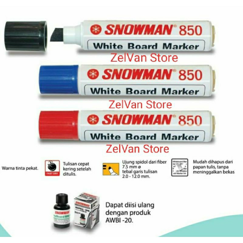 

Spidol Boardmarker Jumbo SNOWMAN