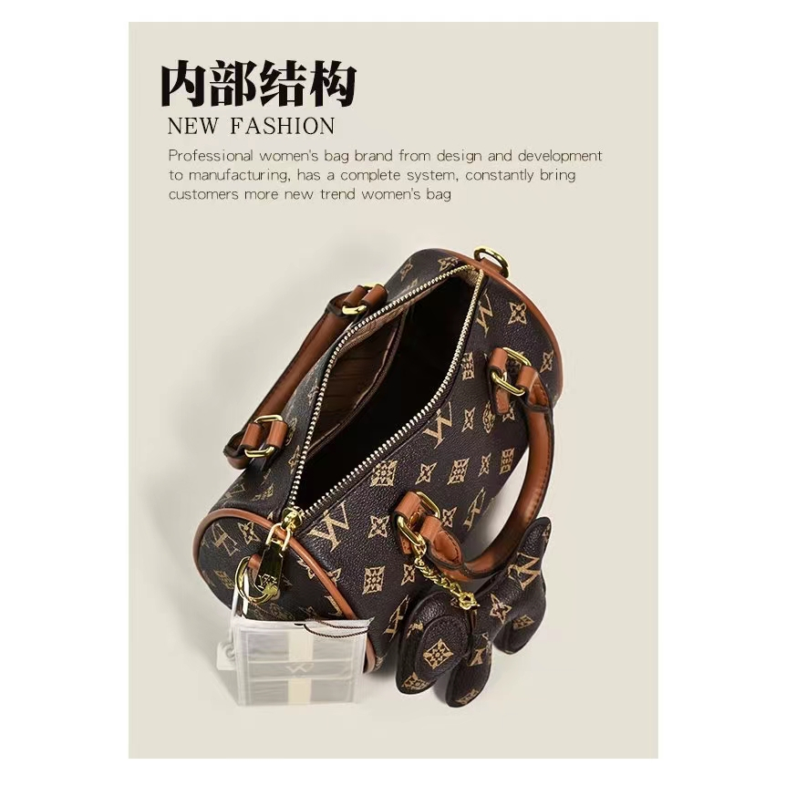 BJ32192 - BROWN/COFFEE -  TAS JINJING HANDBAG SLEMPANG WANITA FASHION KOREA CHINA WANITA IMPORT MODIS ELEGAN TERMURAH TERLARIS TERBARU BAGSTORE JAKARTA TAS BATAM LT2192