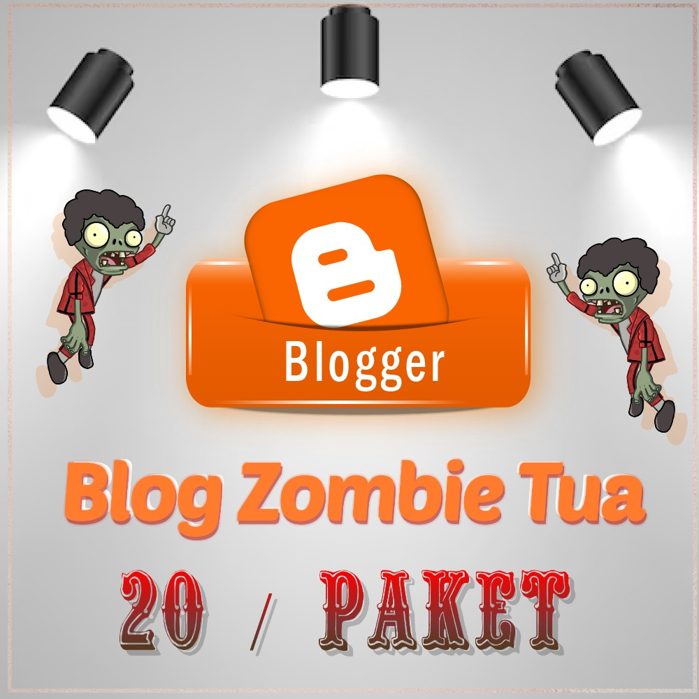 Jual Blog Zombie Tua PA Tinggi 20/Paket