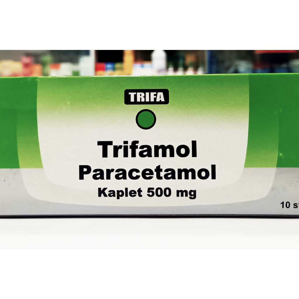 Trifamol 500MG 𝟏 𝐊𝐎𝐓𝐀𝐊 𝐈𝐒𝐈 𝟏𝟎𝟎 𝐊𝐀𝐏𝐋𝐄𝐓 - Obat Demam