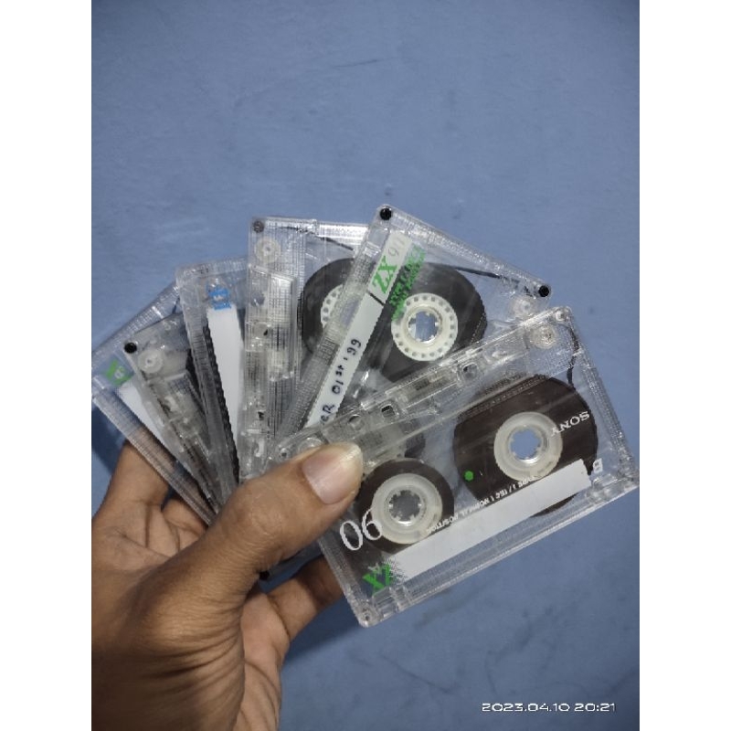 kaset pita rekaman kosong /sony c60 / c90