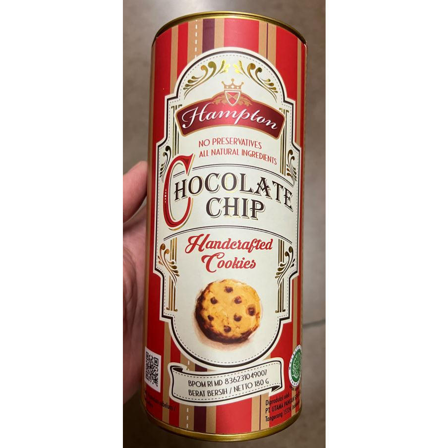 

Hampton - Chocolate Chip Cookies 180 gr