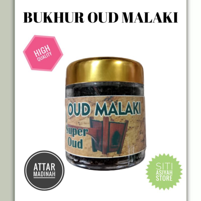 Dupa | Bukhur Oud MALAKI By Attar Madinah