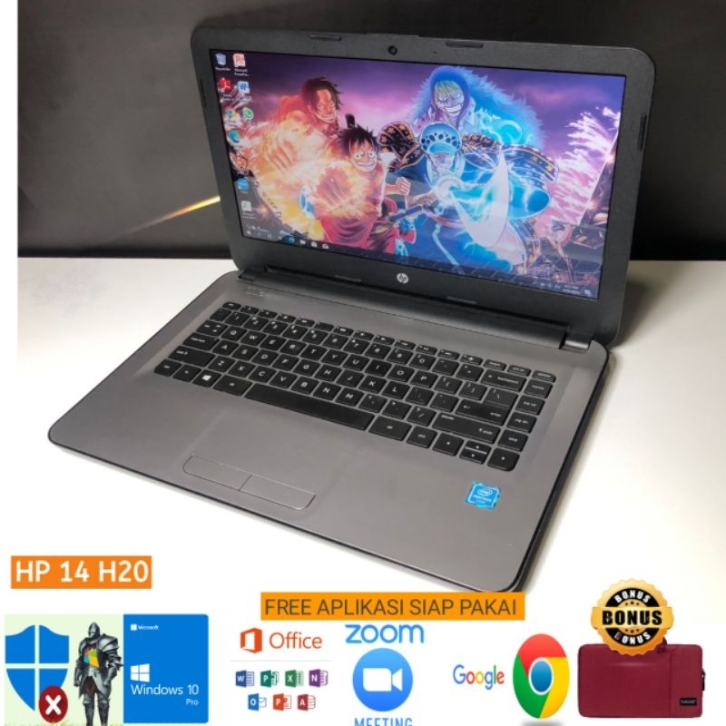 Laptop HP insyde H2O intel N3700 Ram 4gb HDD 500gb - windows 10