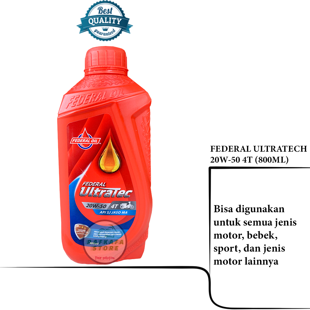 OLI FEDERAL ULTRATECH 4T OLI BEBEK dan SPORT