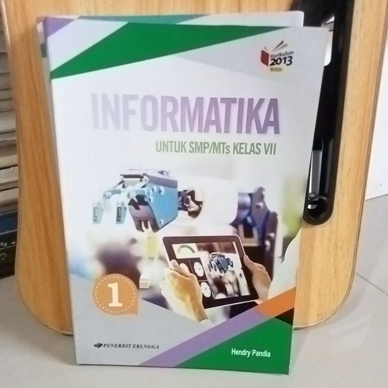 buku informatika 1 kelas 7 SMP Erlangga