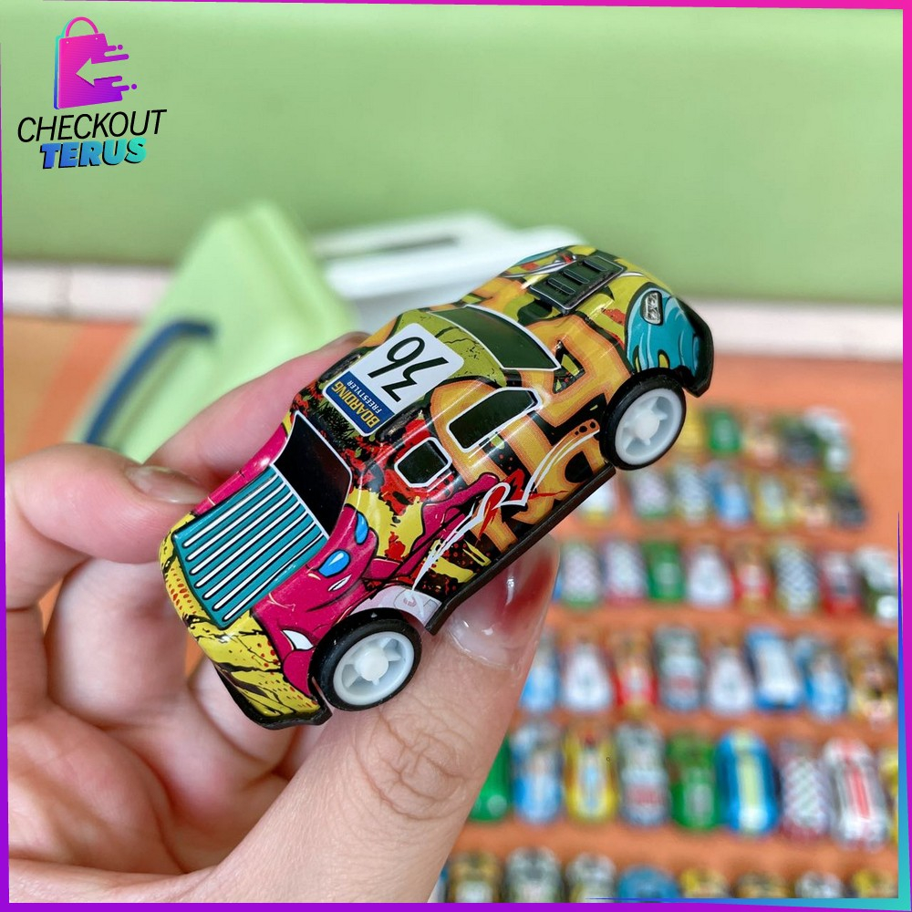 CT M314 Mainan Mobil Balap Mini Pull Back Colorfull 30PCS Set Container Box Car Toys Mini Sport Car Mobil Mobilan Balap Racing Anak