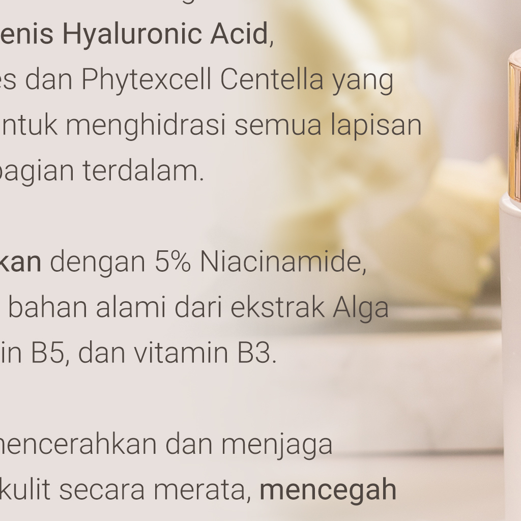 LUME Hydro Boost Essence Mencerahkan dan Merawat Kulit Wajah