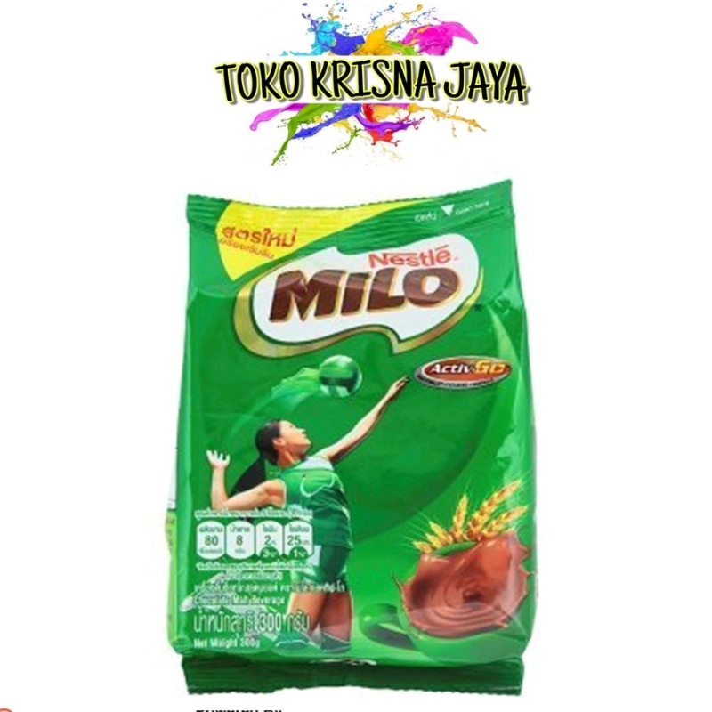 

NESTLE MILO POUCH MINUMAN BUBUK NETTO 300 GR