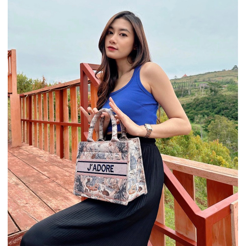 HANDBAG JADORE GEORGIA MARLENE TULISAN BORDIR - TAS ORIZEN ORIGINAL - HANDBAG ORIZEN JADORE - TAS BR