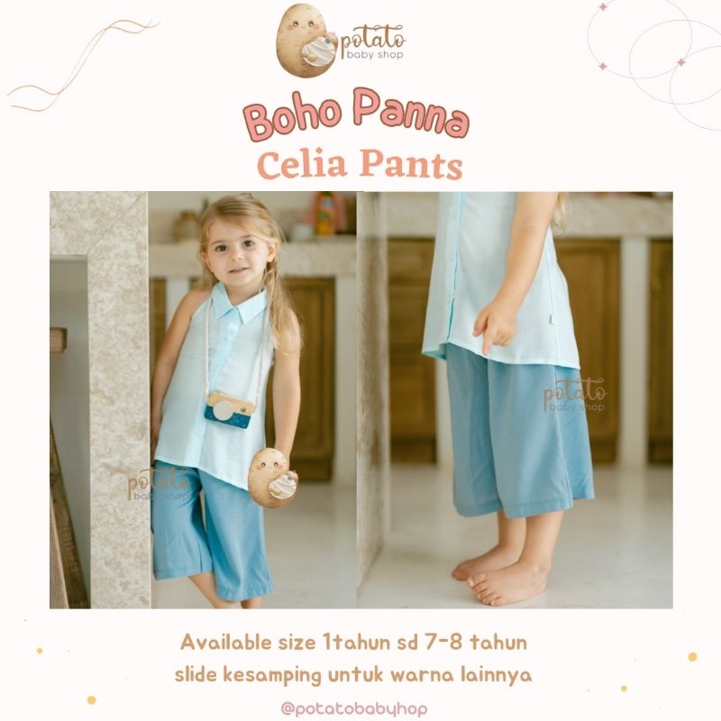 Bohopanna Celia Pants 1Years s/d 8Years - Celana Boho Baby