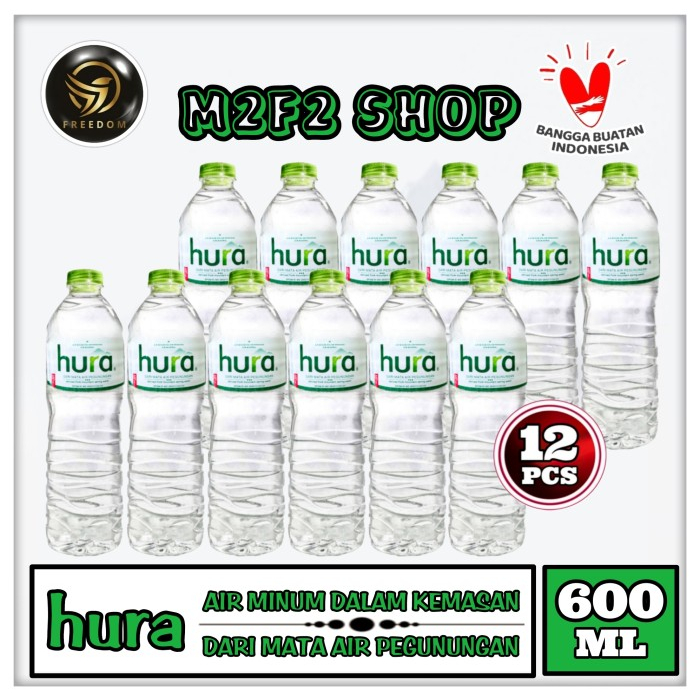 

Air Mineral HURA Tanggung Botol Plastik Pet - 600 ml (Kemasan 12 Pcs)