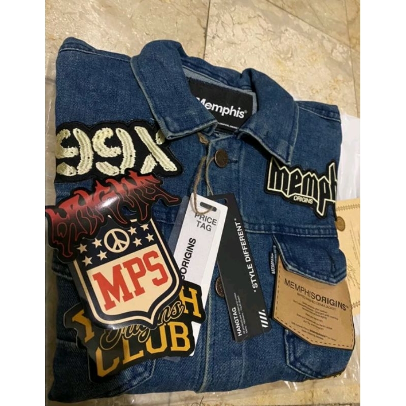 jaket denim bear memphisorigins new super limited