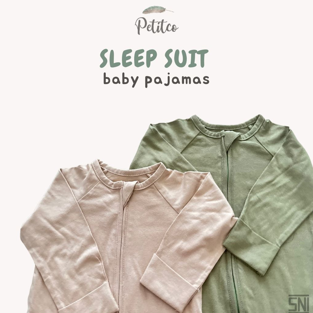 PETITCO SLEEPSUIT BAMBOO