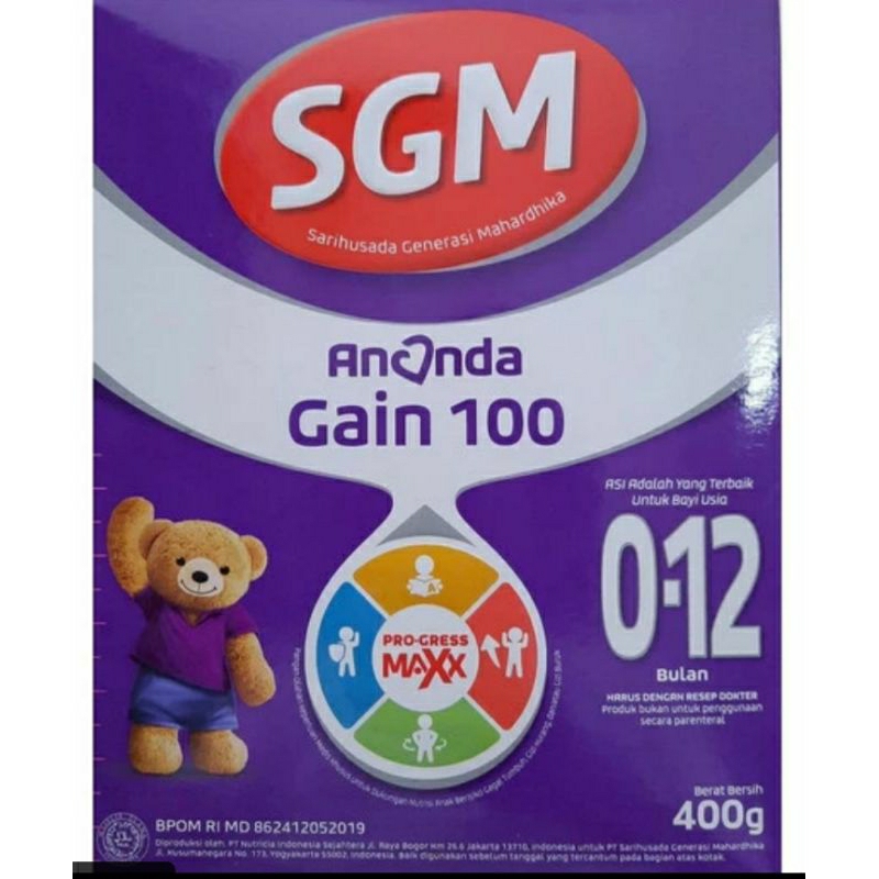 SGM ANANDA GAIN 100 0-12 BULAN