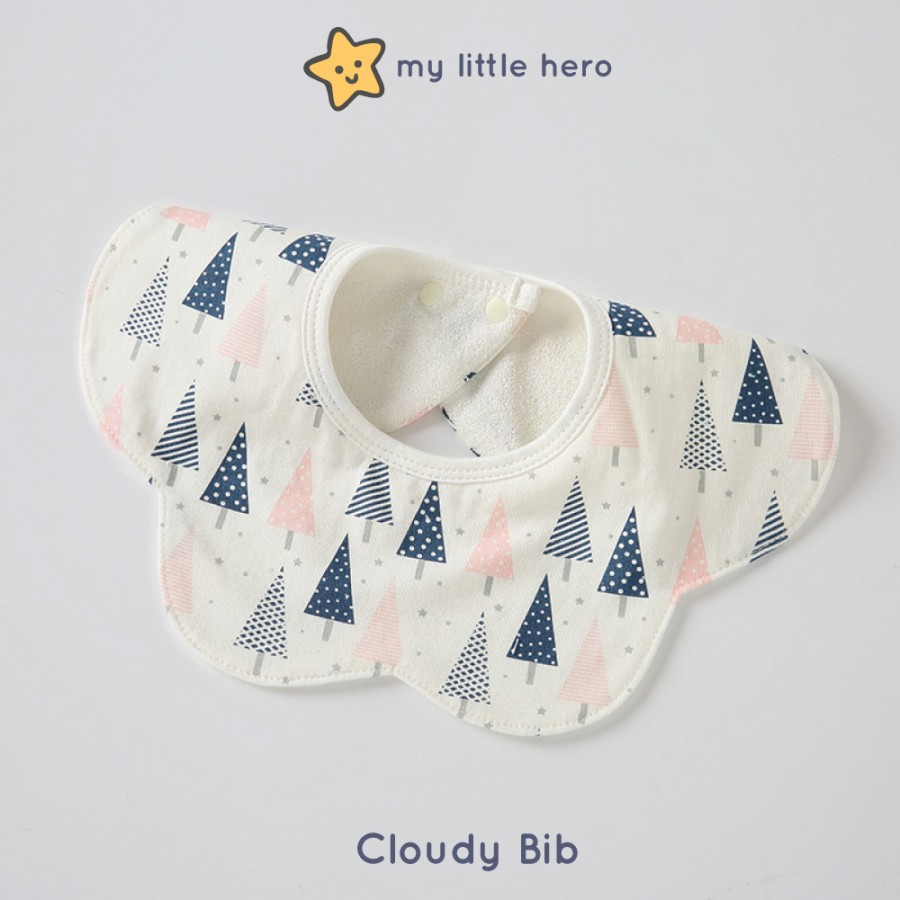 My Little Hero - Cloudy Bib (Celemek Bayi & Anak)