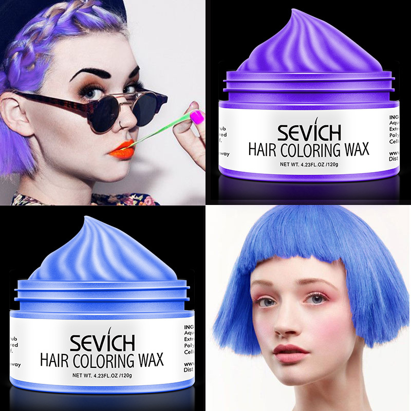 SEVICH Professional Temporary Hair Color Wax Instant Washable Hair Dye 120g CHHS